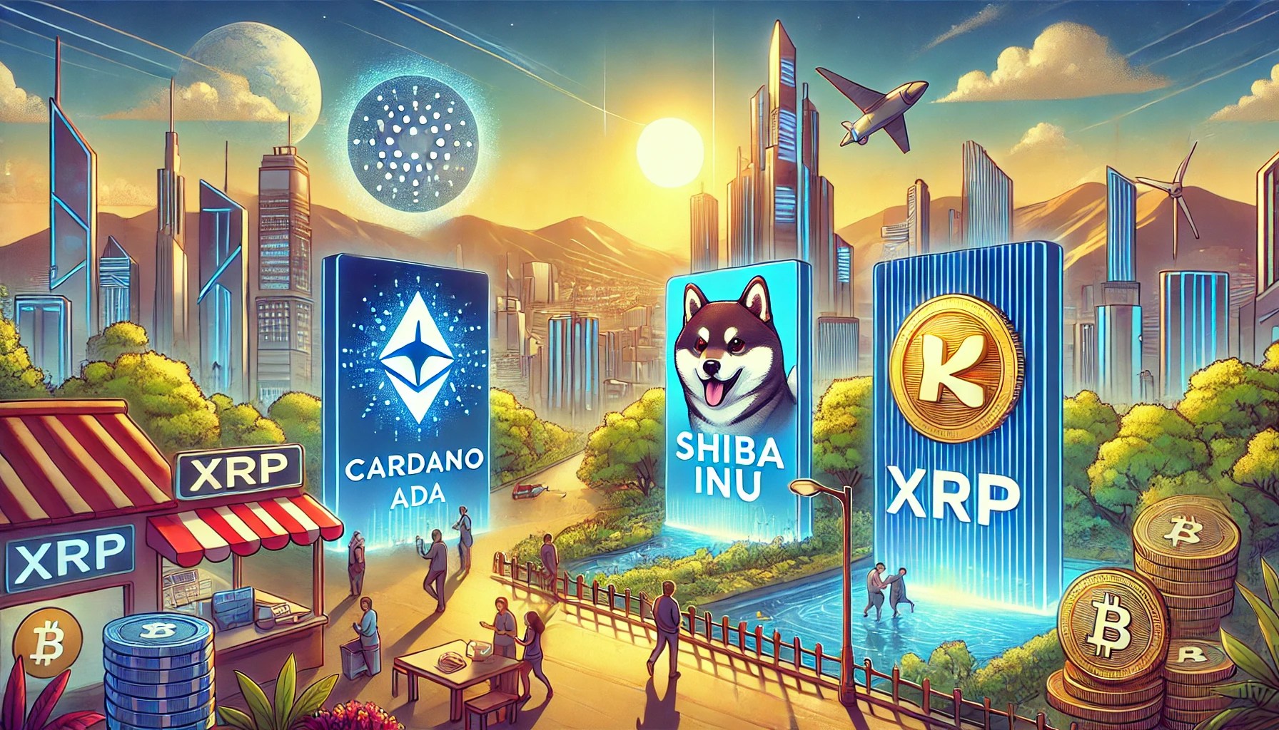 Cardano, Shiba Inu, XRP