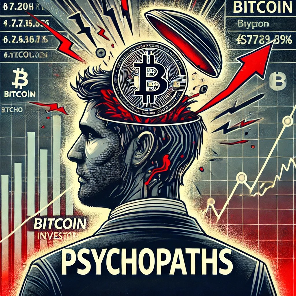 Crypto Investors Labelled as Psychopaths by Renowned Economist