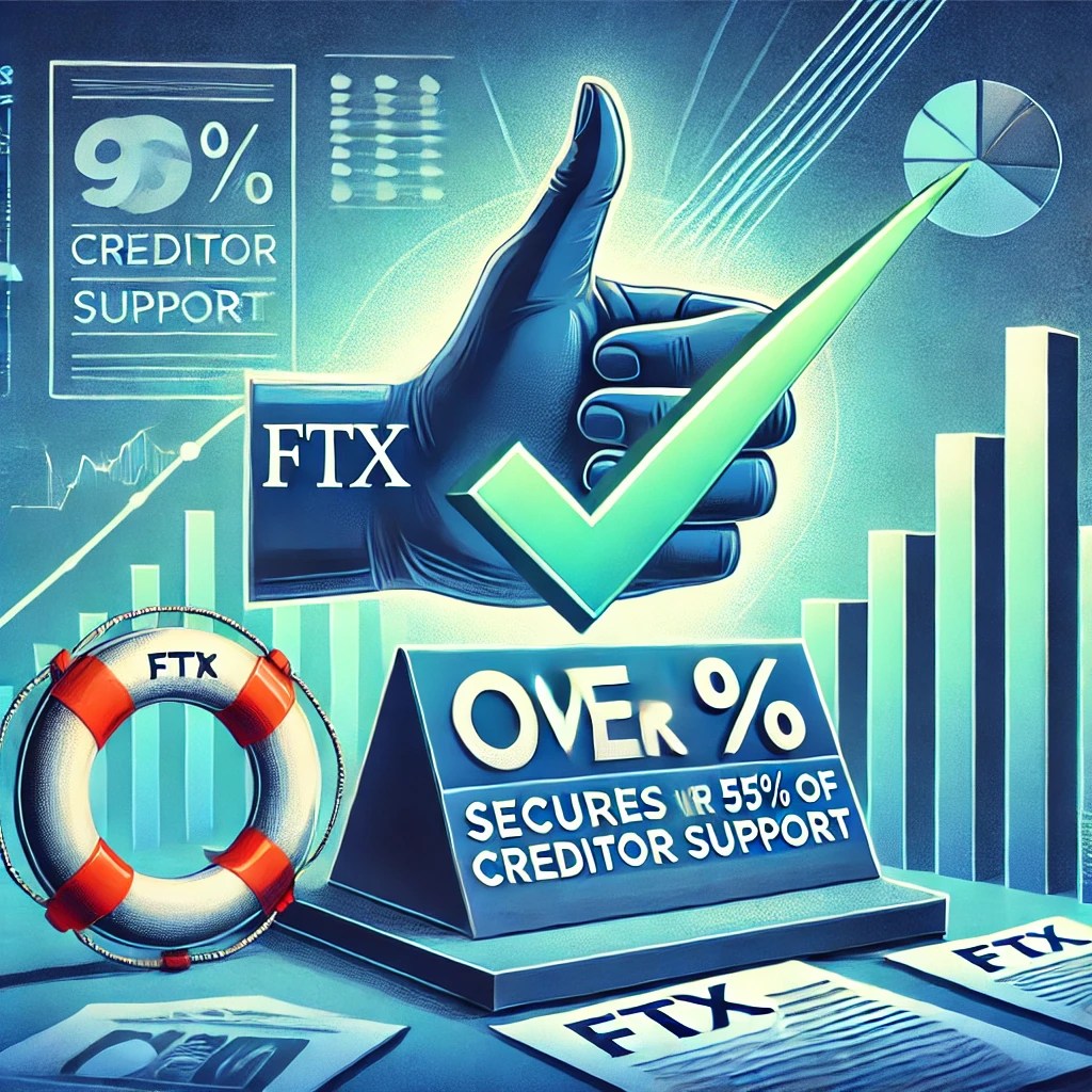 FTX Secures Over 95% Of Creditor Support for Reorganization