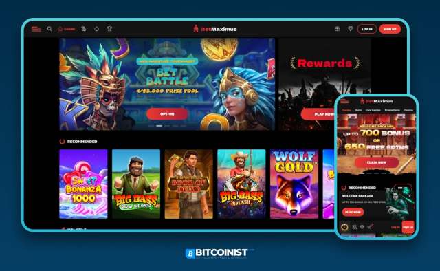 Betmaximus US best BTC casinos