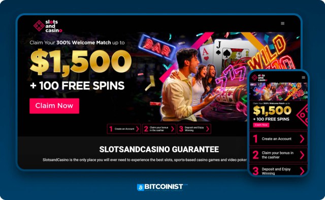 SlotsAndCasino Real Money Gambling site