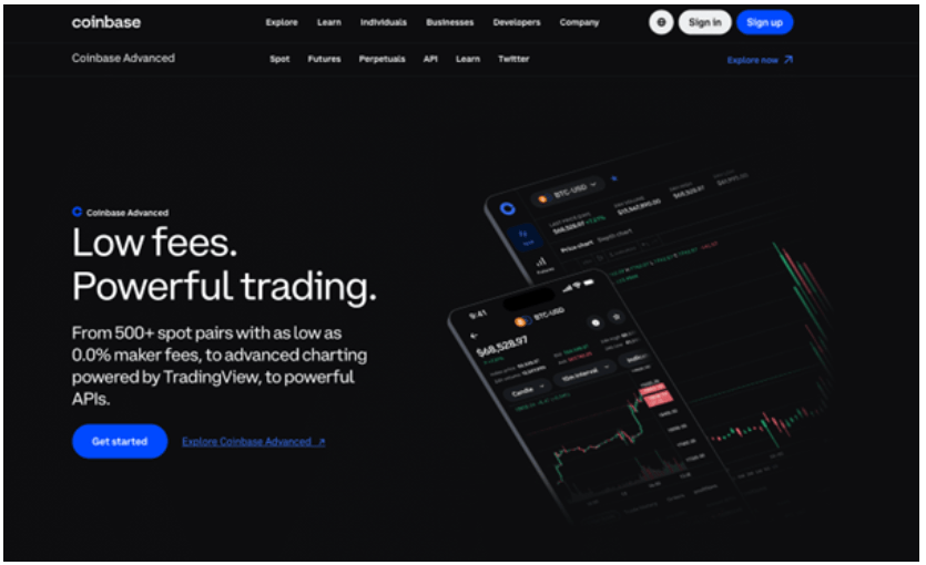 Coinbase advanced trading