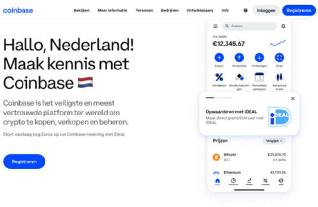 coinbase dutch website 