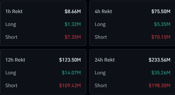 Bitcoin & Crypto Liquidations