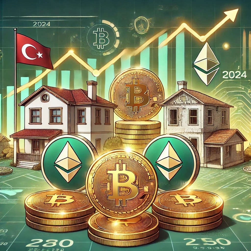 Turkish Investors Shift Focus: Crypto Outshines Real Estate in 2024 Investment Trends