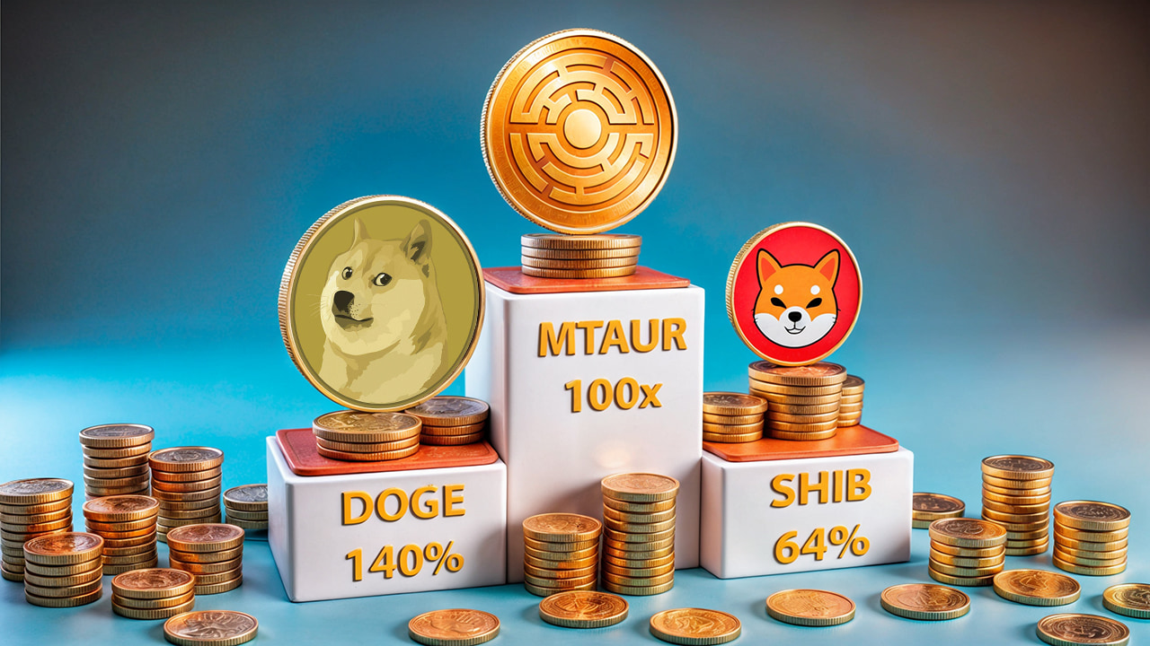 Dogecoin & Shiba Inu's 140% & 64% Weekly Growth