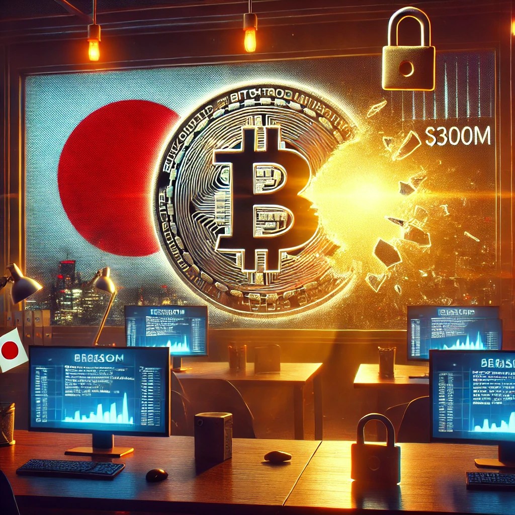 $300 Million Bitcoin Hack Forces Japanese Exchange to Cease Operations