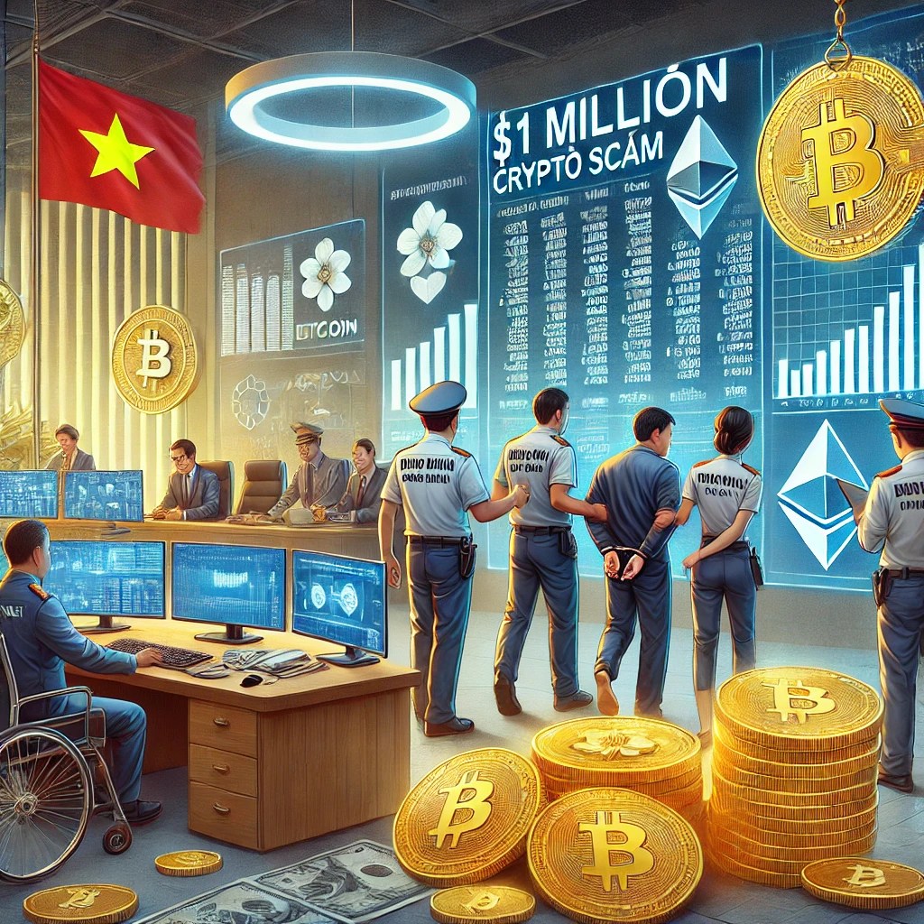 Vietnam Cracks Down on $1 Million Crypto Scam, Saving Hundreds from Financial Ruin