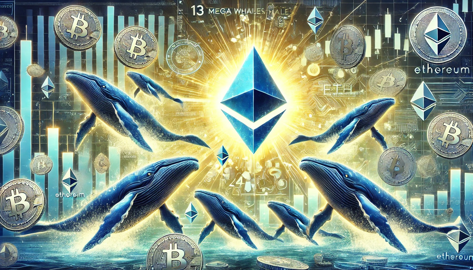 13 Mega Whales Holding Over 10,000 Ethereum Join The Network In 24 Hours – Major Accumulation Signal?