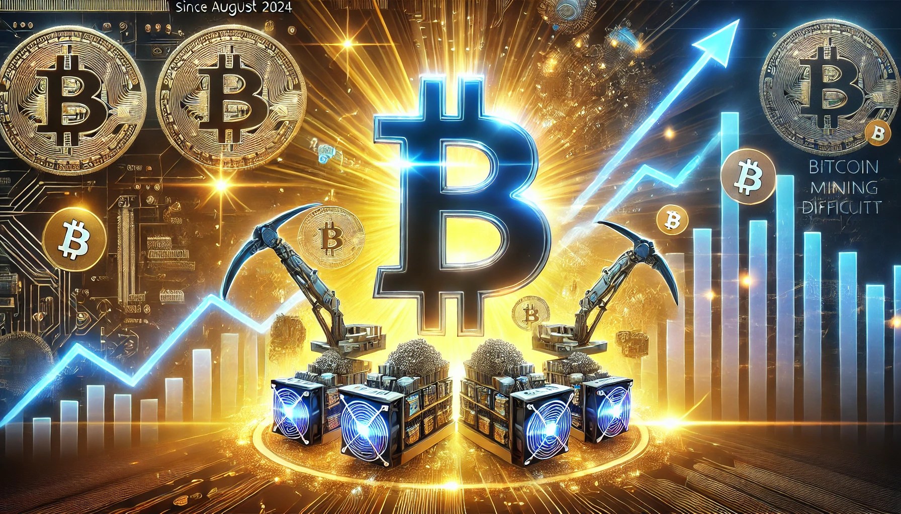 Bitcoin Mining Difficulty Surges 24% Since August 2024 – Miners Deploy New Equipment Amid Growing Optimism