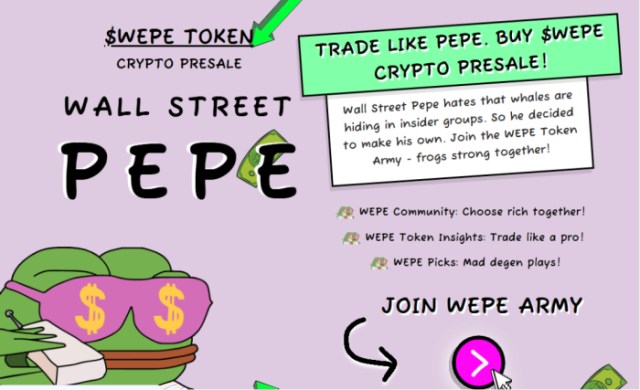 Exclusive trading insights on Wall Street Pepe