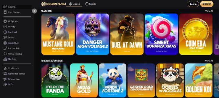 Golden Panda Litecoin Gambling