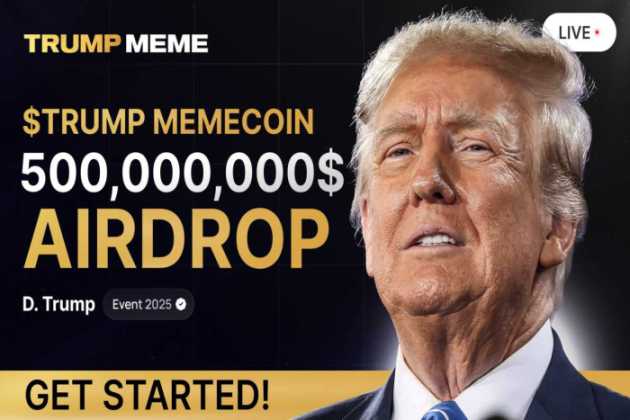  $TRUMP movió millones de dólares en pocas - mejores meme coins