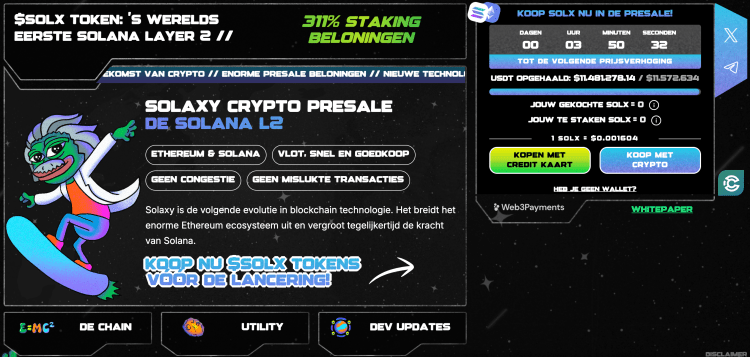 Solaxy $SOLX presale