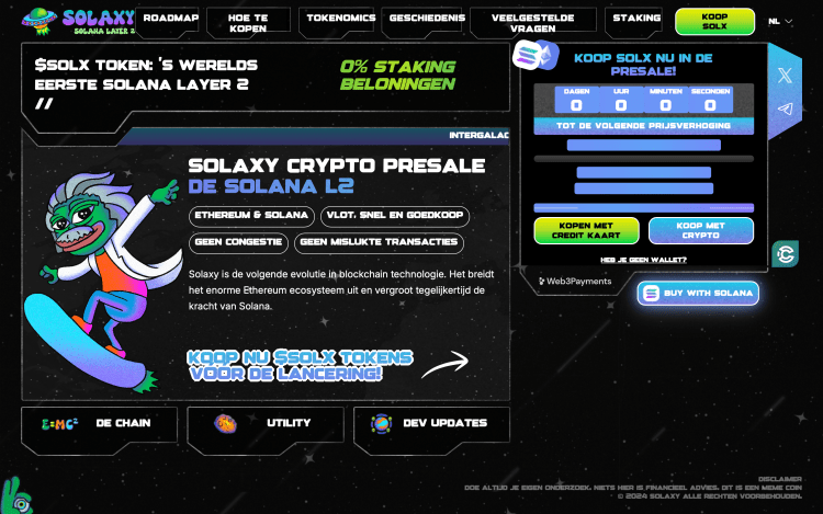 Solaxy ($SOLX) presale