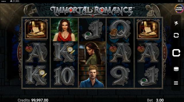 A screenshot from Immortal Romance by Micrograming