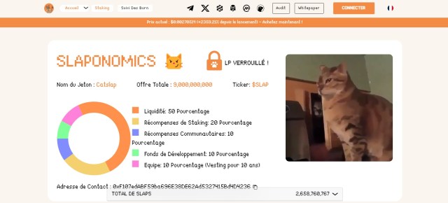 Tokenomics catslap