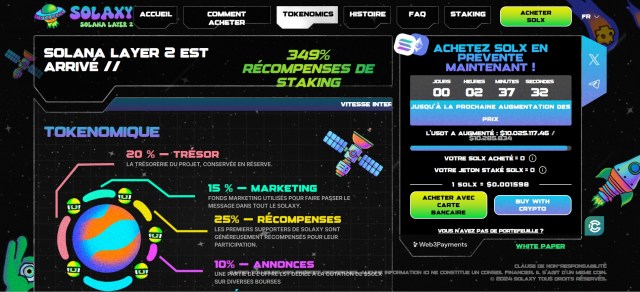 Tokenomics solaxy