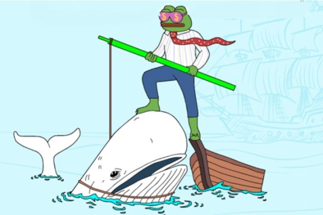 Wall Streep Pepe beat the whales