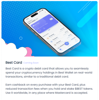 Best Wallet to launch Best Card 