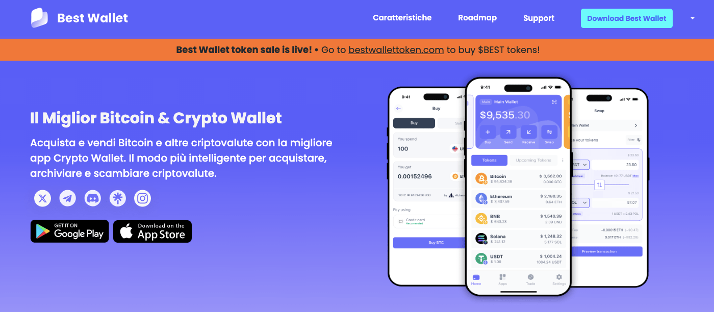 best wallet italia