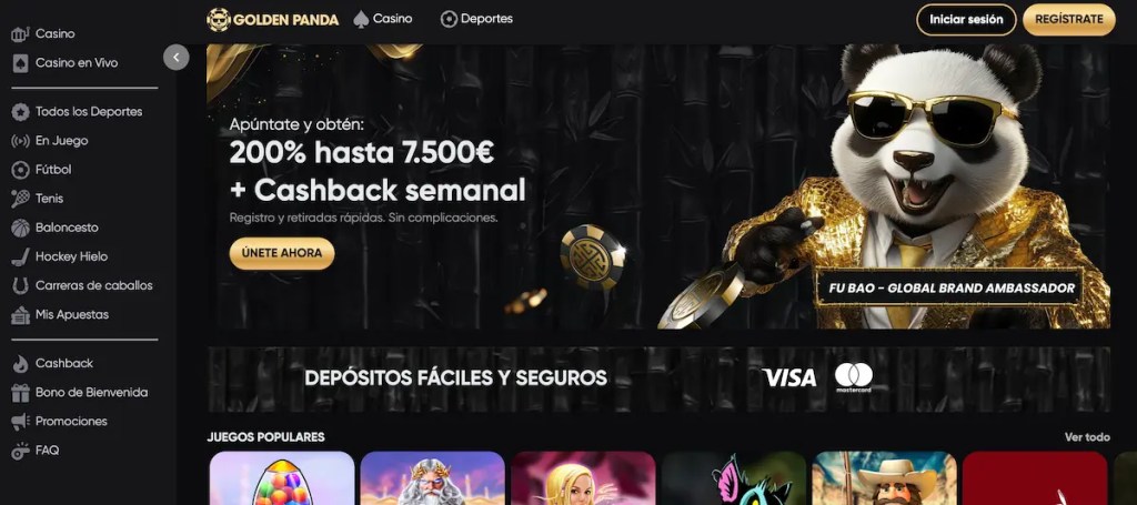 casinos online españa golden panda