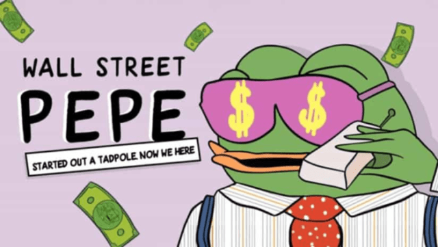 Wall Street Pepe Logo