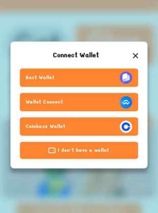 Connect crypto wallet to buy Catslap 