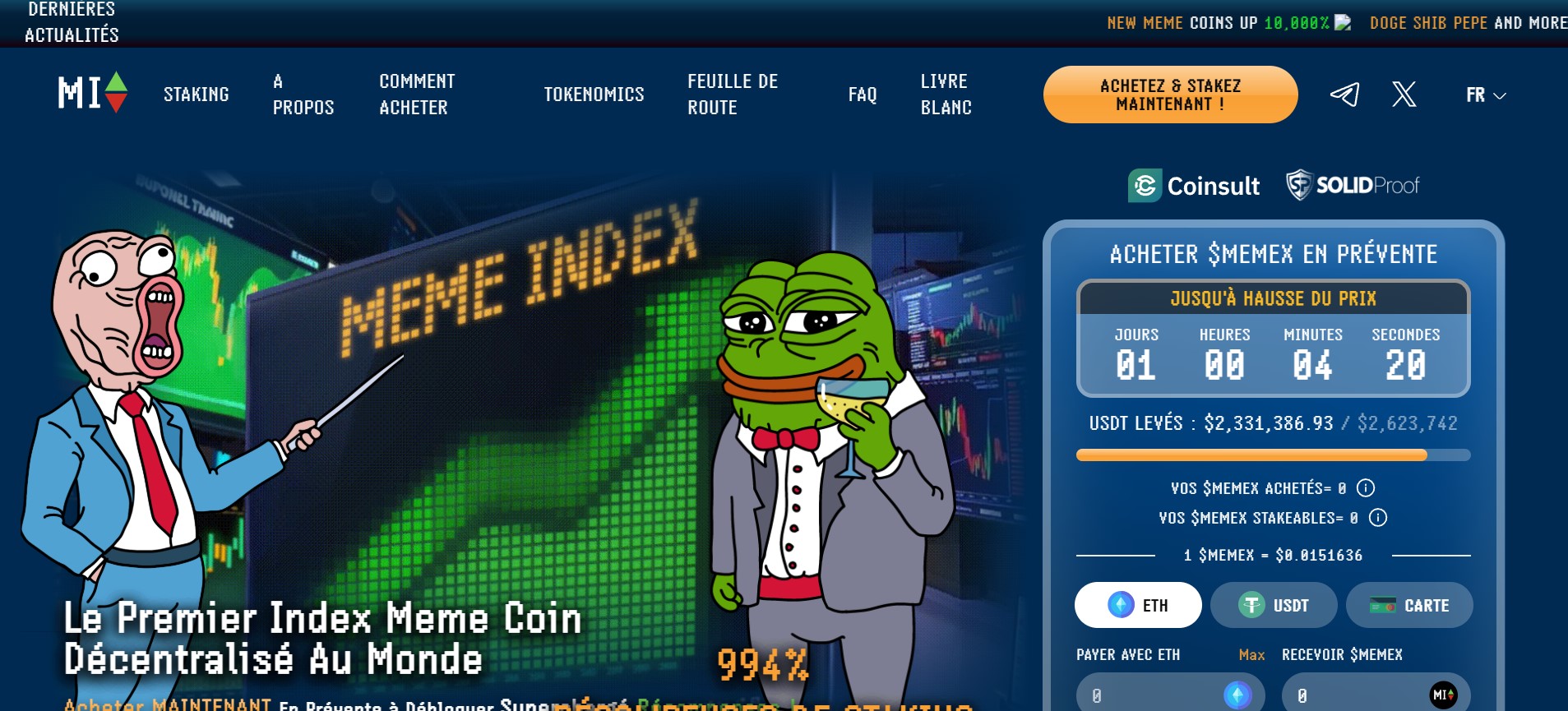 meme index ico