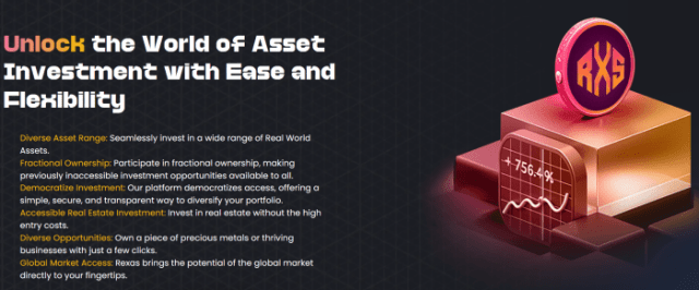 Easy real-world asset (RWA) investment access through $REXAS