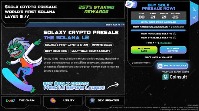 Solaxy presale