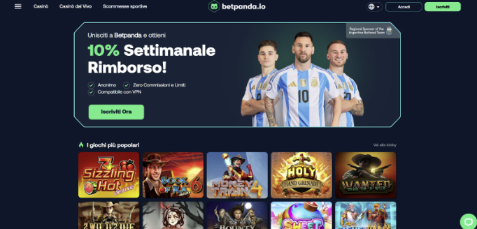 Casino online stranieri - betpanda