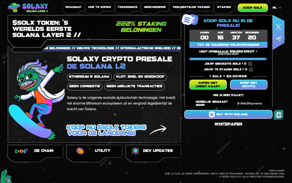 Solaxy presale