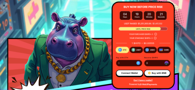 Harry Hippo presale