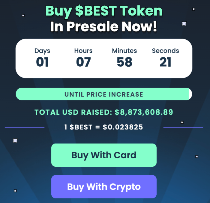 $BEST presale