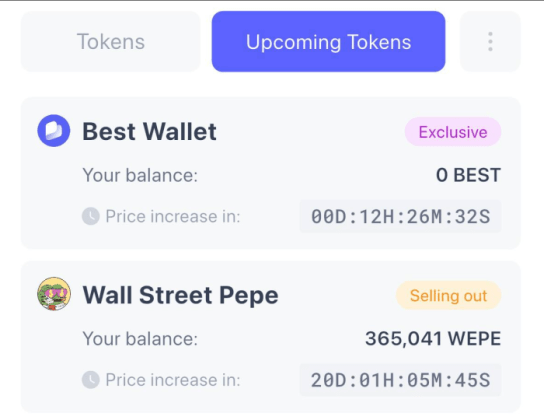 Best Wallet presale aggregator