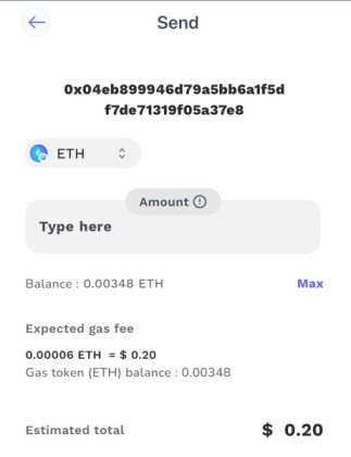 Best Wallet send crypto