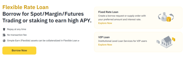 Binance loans