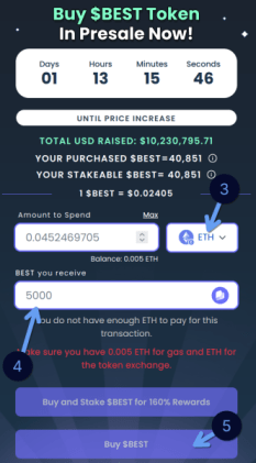 how to buy best wallet token