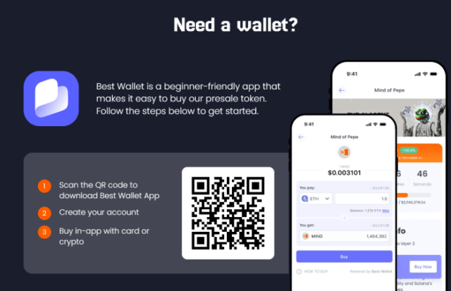 Download the Best Wallet app