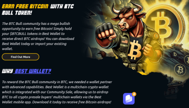 Bitcoin Bull has partnered with Best Wallet