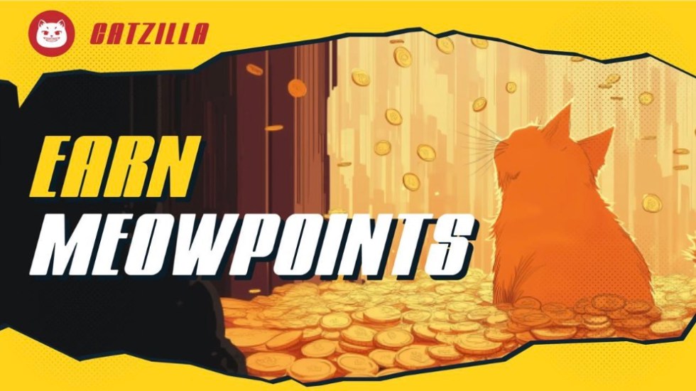 Catzilla Introduces Meow Points - Your Ticket to Bigger Airdrop Rewards