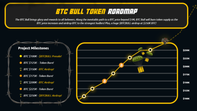 BTC bull token roadmap