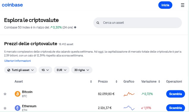 coinbase-pagina-principale-criptovalute-che-esploderanno