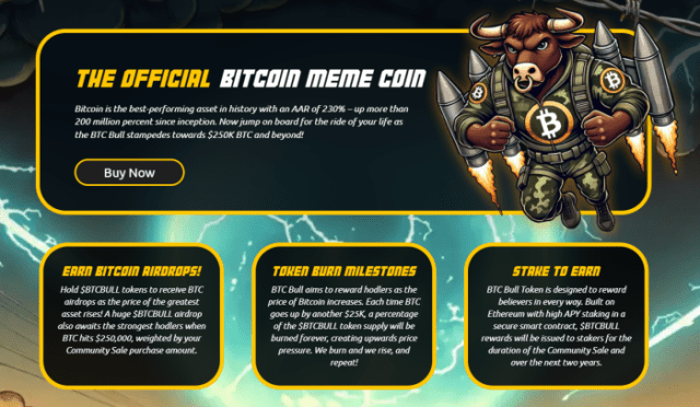 $BTCBULL, the official Bitcoin meme coin